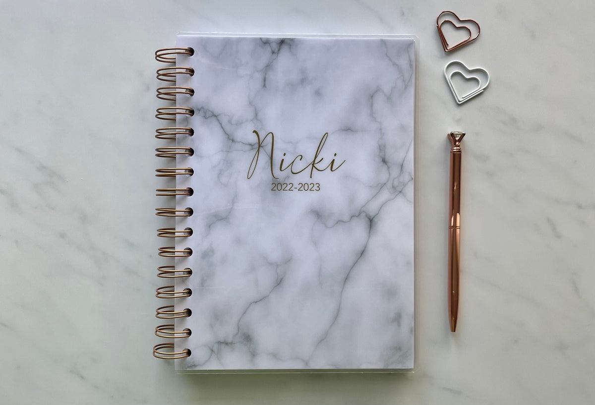 2022 2023 Weekly Planner - Academic Agenda - Custom Planner - Weekly Diary