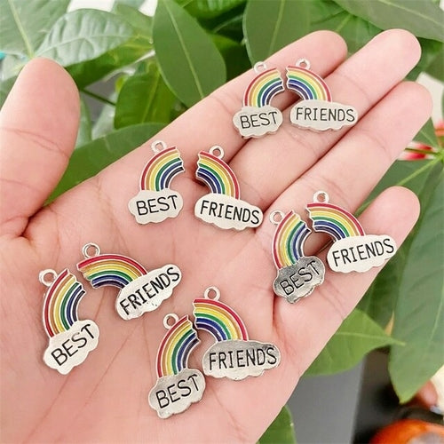 Pendant Best Friends | Broken Heart Pendant | Friendship Charms | Best