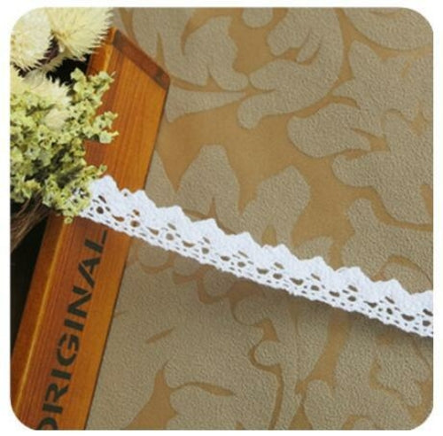 Lace Trim Cotton White Crochet | White Cotton Cloth Lace Trims |