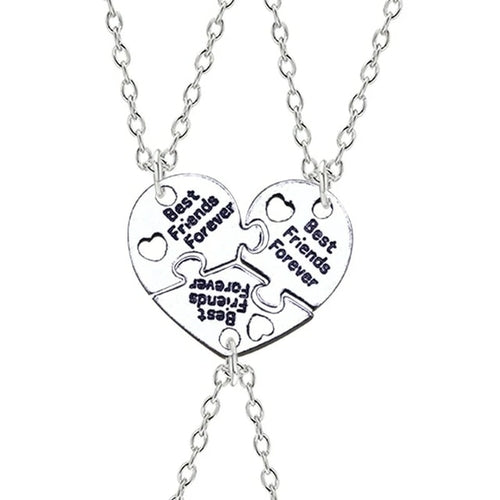 Best Friend Necklace 2-piece Pendant Necklace Good Friend Forever