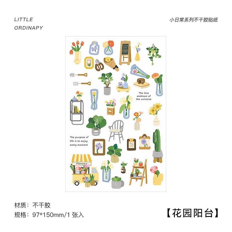 Diy Cute Food Warm Home Decorative Diary Album Calendar Adhesive Sticker Scrapbooking Craft