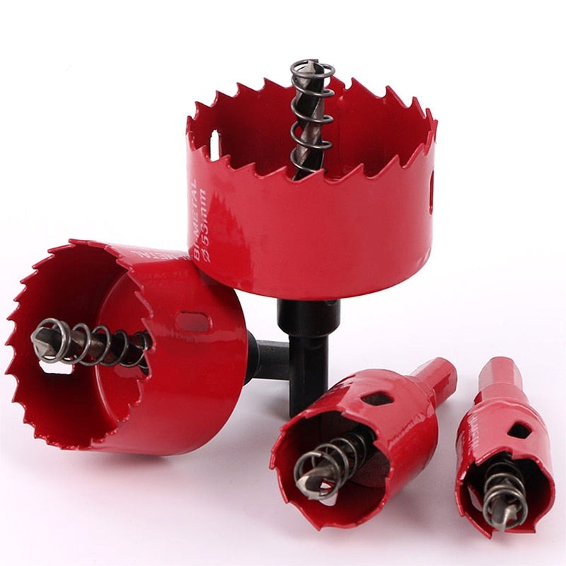 Hole Saws 1PC 20mm-200mm M42 Bi-Metal Drill Bit Cutter Carpentry Tools Cutting Metal Plastic Iron Hand Tools