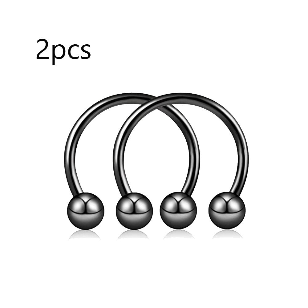 10 Style 14G Nipple Rings Nipplering for Women Straight Tongue Rings Barbell Nipple Rings Piercing Jewelry