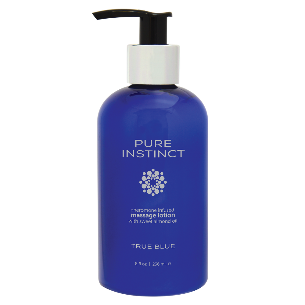 PURE INSTINCT Pheromone MASSAGE & BODY LOTION - TRUE BLUE