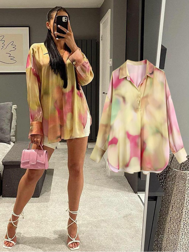 women satin blouse long sleeve zebra print shirts vintage office ladies tops femme chandails fashion blusa de mujer Chandails