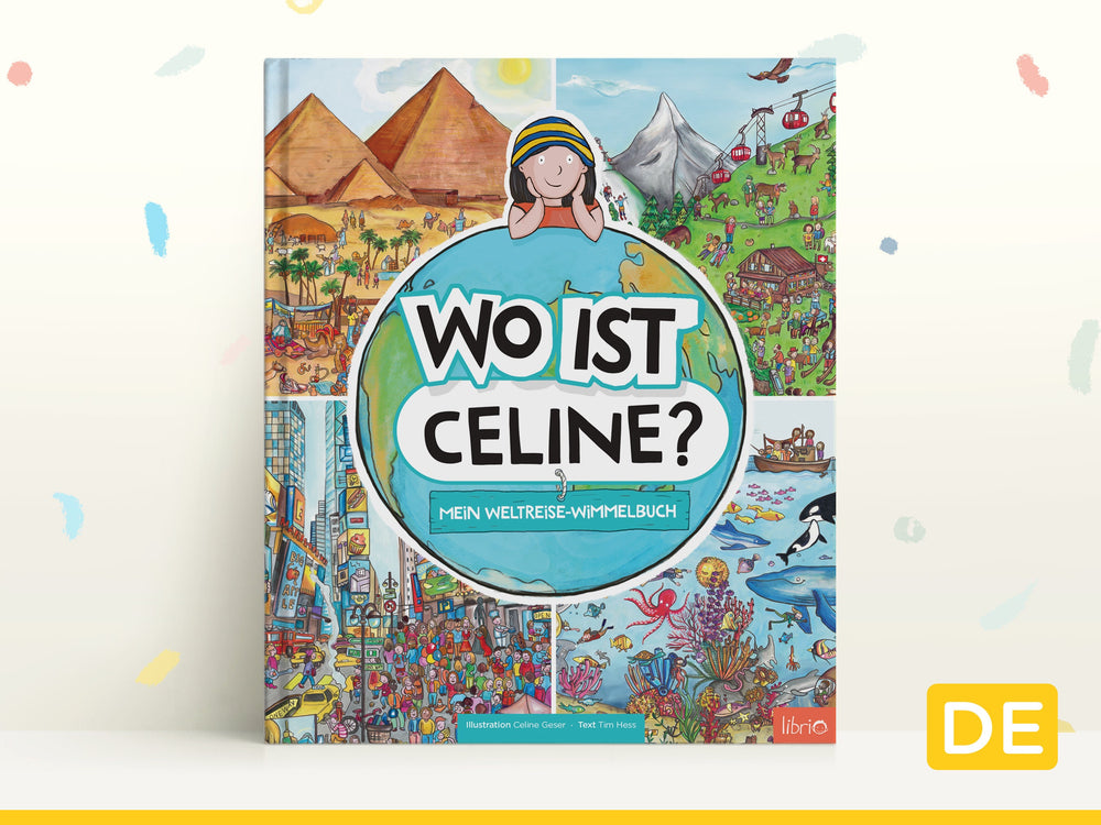 Personalisiertes Wimmelbuch-Weltreise, Geschenke für Kinder 2-7, füge deine geheime Nachricht hinzu, einzigartiges Kinderbuch zum Geburtstag