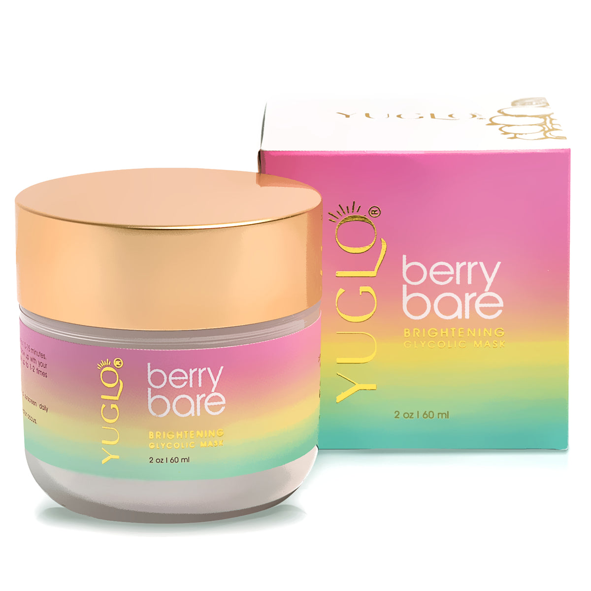 Berry Bare Glycolic Mask l Skincare Face Masks | Face mask for Skin |