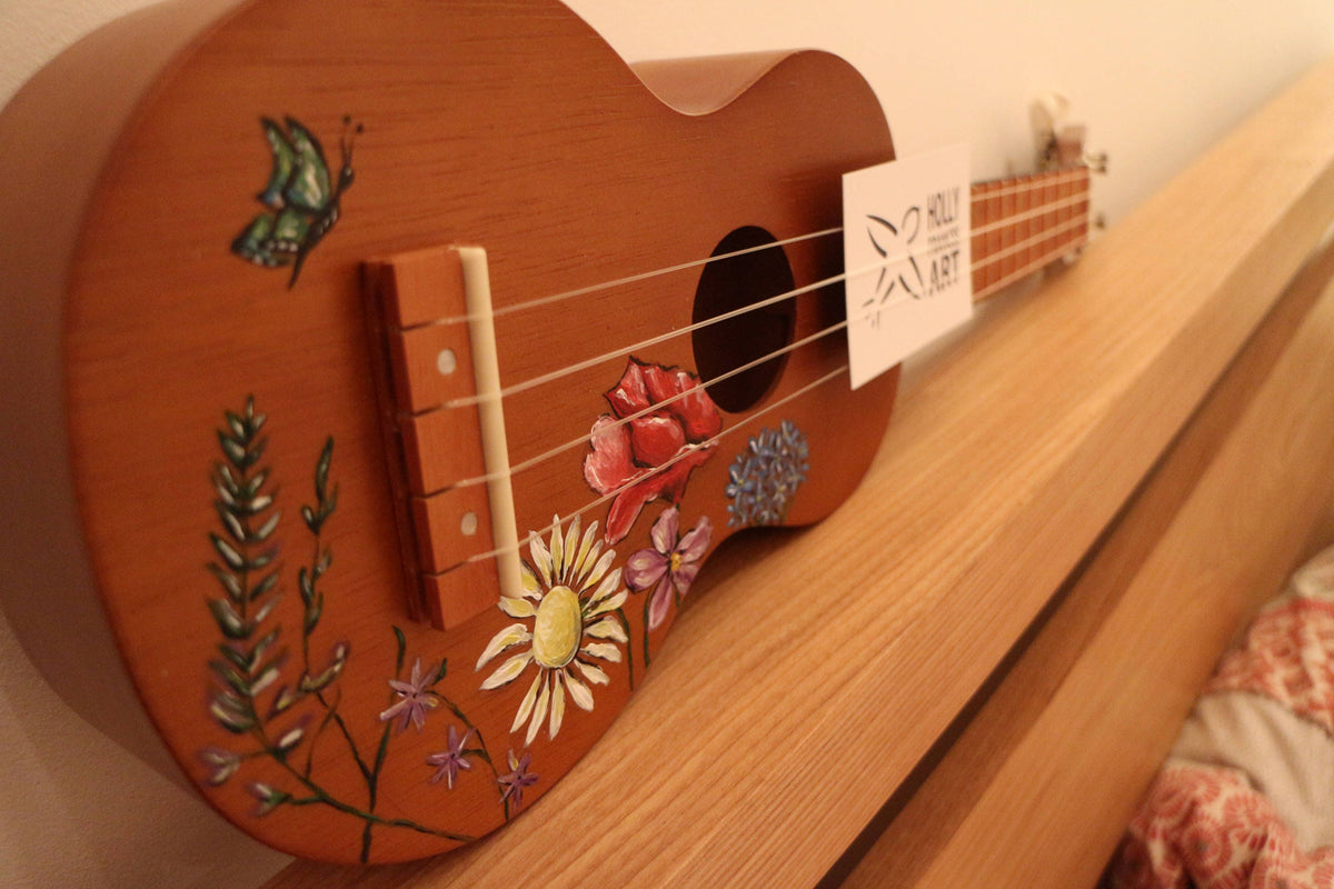 British Wildflower Ukulele