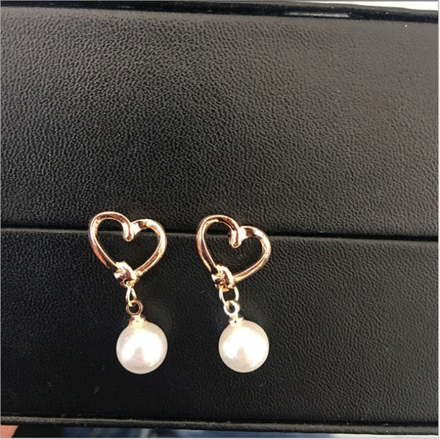 Pearl Dangle Earring | Silver Crystal Earrings | Dangle Drop Earring | Pearl Drop Earrings | Bridal Pearl Stud | Rhinestone Dangle Earrings