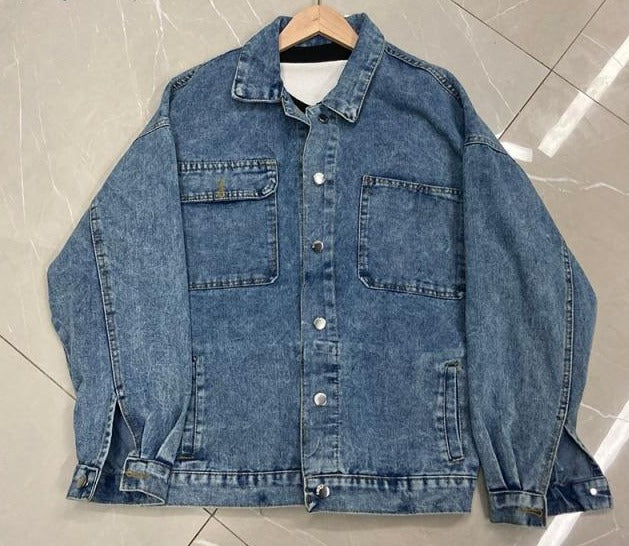 Women's Denim Jacket | Women Denim Coat | Women’s Jean Jacket | Blue Denim Jacket | Blue Jean Jacket | Casual Jean Coat | Jacket for Women