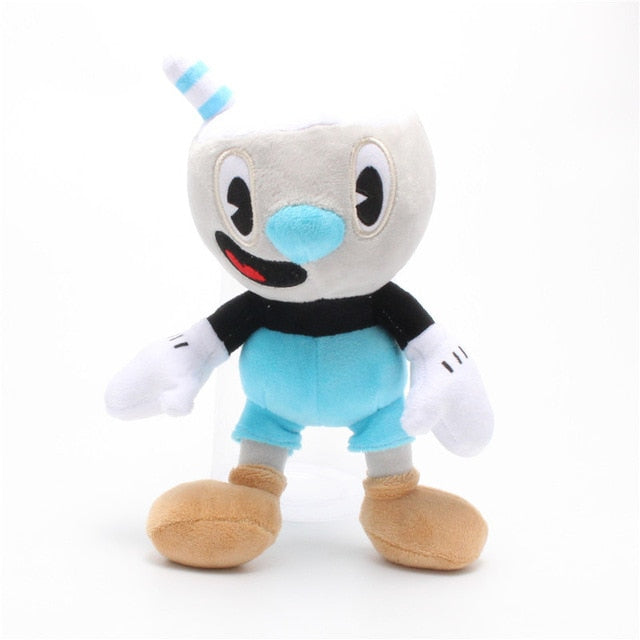 Cuphead & Mugman Handmade Toy | Cuphead Toy | Plush Doll Toy | Game Cuphead Plush Toy | Game Toy | Stuffed Toys for Children